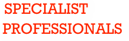  Specialist professionals